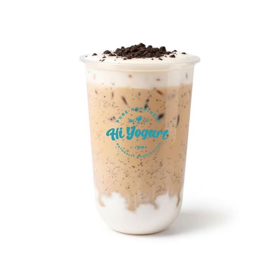 Oreo Mochi Latte with Cheese foam（芝士奥利奥麻薯牛乳）